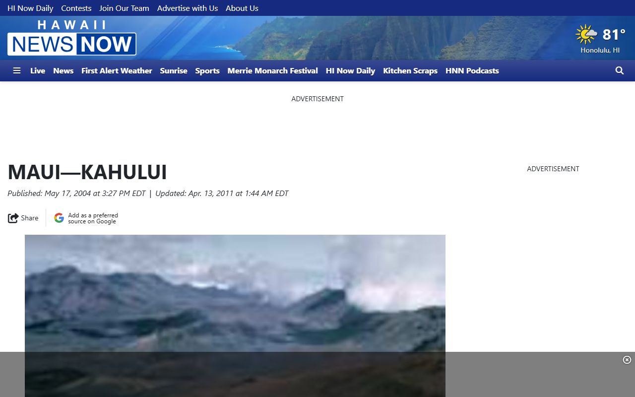 Kahului Maui information and community overview
