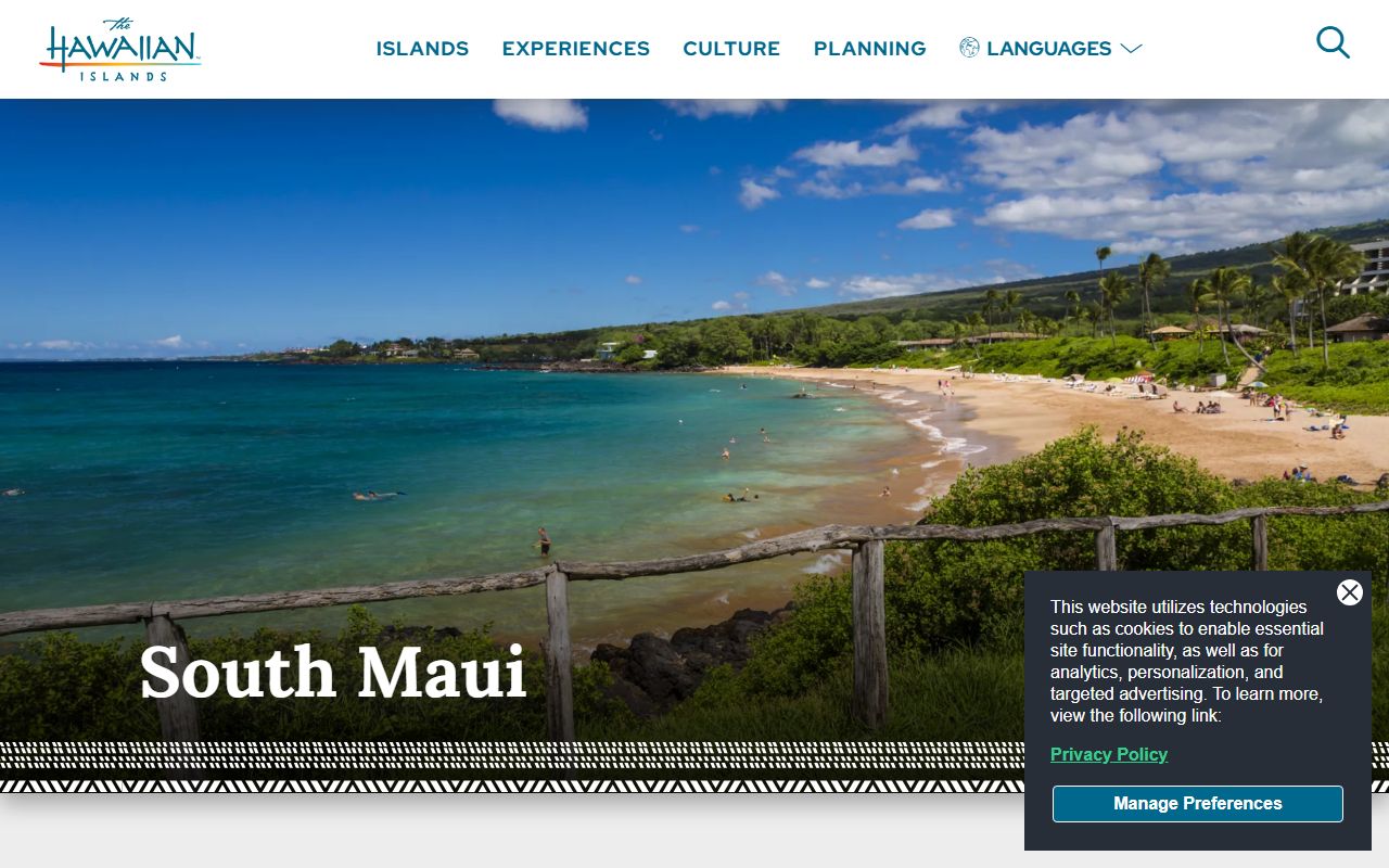 Kihei South Maui region information