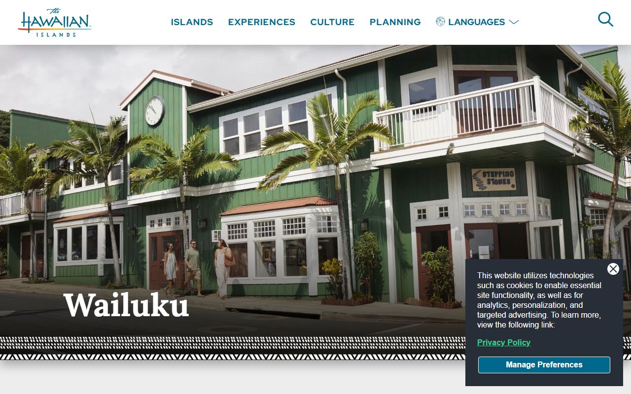 Wailuku Maui County seat information